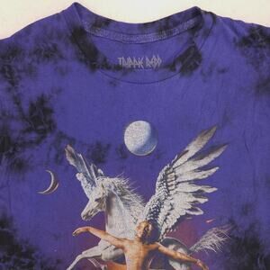 Trippie Redd Rap Graphic Short Sleeve Crew Neck Shirt Mens Size S Purple